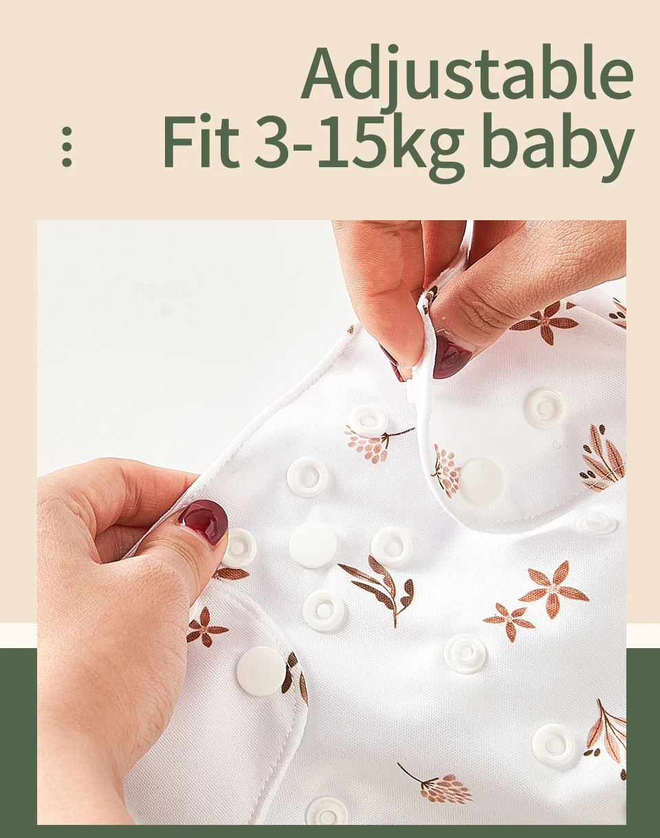 HappyFlute New Four-Piece Set Waterproof Pocket Cloth Diaper Suit With 4Insert &Wet Bag Newborn Baby Stuff HappyFlute New Four-Piece Set Waterproof Pocket Cloth Diaper Suit With 4Insert &Wet Bag Newborn Baby Stuff