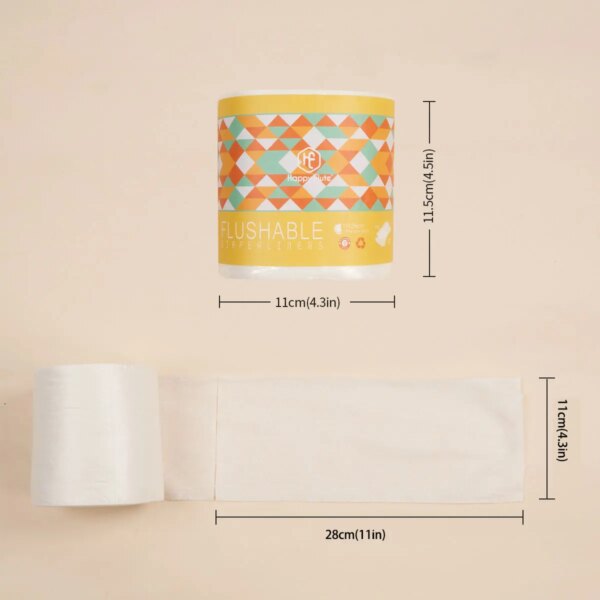 100% Biodegradable & Flushable Cloth Diaper Flushable Nappy Liners - Image 5