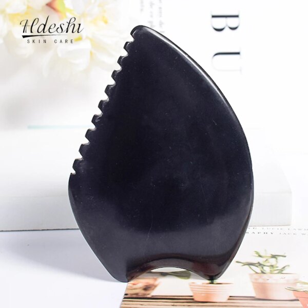 Natural Bian Stone Facial Gua Sha Tool