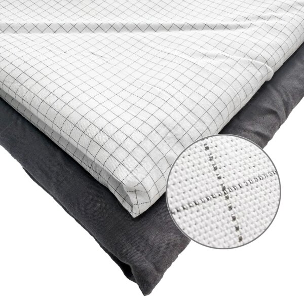 Earthing Flat Bedsheet 10% Silver Organic Cotton - Various Sizes - Image 3