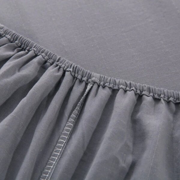 Earthing Fitted Bedsheet King Size 10% Silver Organic Cotton - Image 4