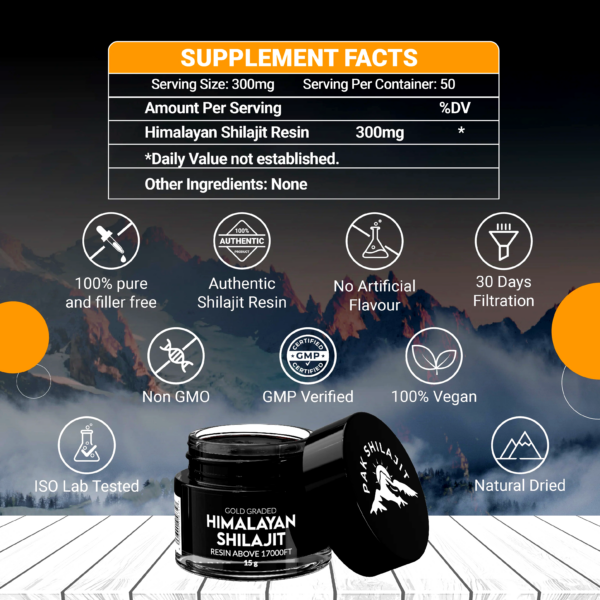 Sun Dried Himalayan Shilajit (Gold Graded) - Image 4