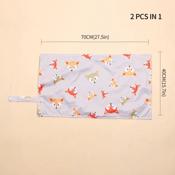 Happyflute Bamboo Charcoal Change Mat - 2 pcs - Image 3
